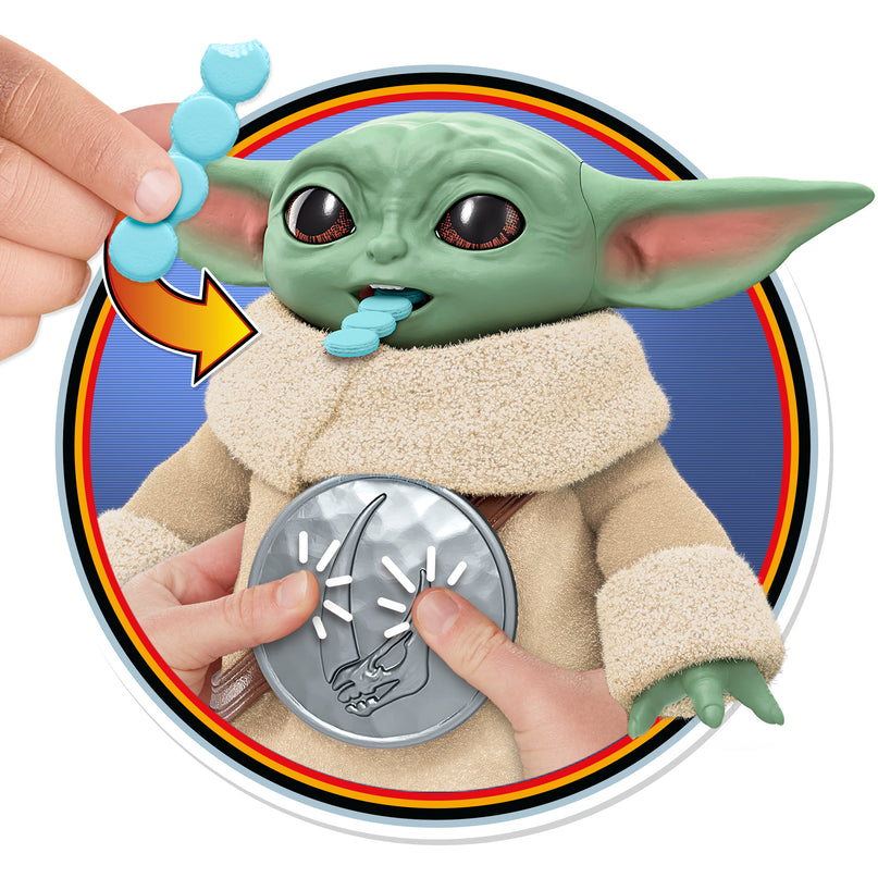 STAR WARS mängufiguur Snacking Grogu aksessuaaridega 16,5 cm