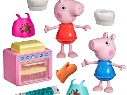 PEPPA PIG mängukomplekt Peppa segadust täis hetked
