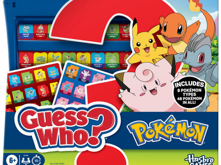 GUESS WHO POKEMON lauamäng (inglise keeles)