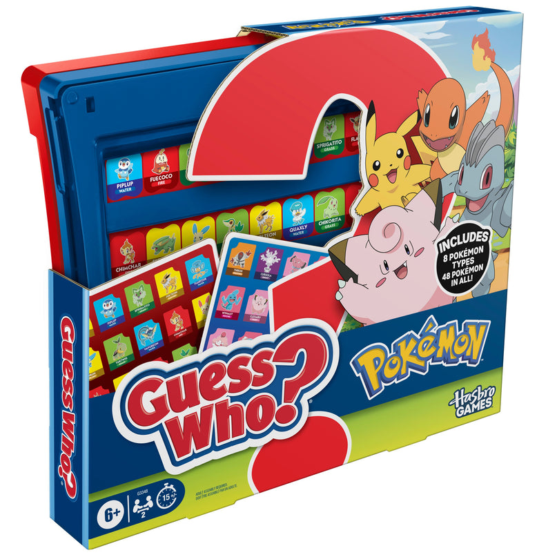 GUESS WHO POKEMON lauamäng (inglise keeles)