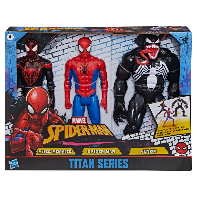 SPIDER-MAN Klassikaline Titan Hero Multipakk mängufiguurid