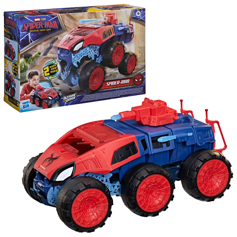 SPIDER-MAN Brand New Day mängukomplekt Armored sõiduk