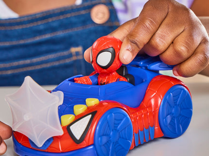 SPIDER-MAN Spidey and His Amazing Friends mängukomplekt Spidey sõidukid 3-pakk