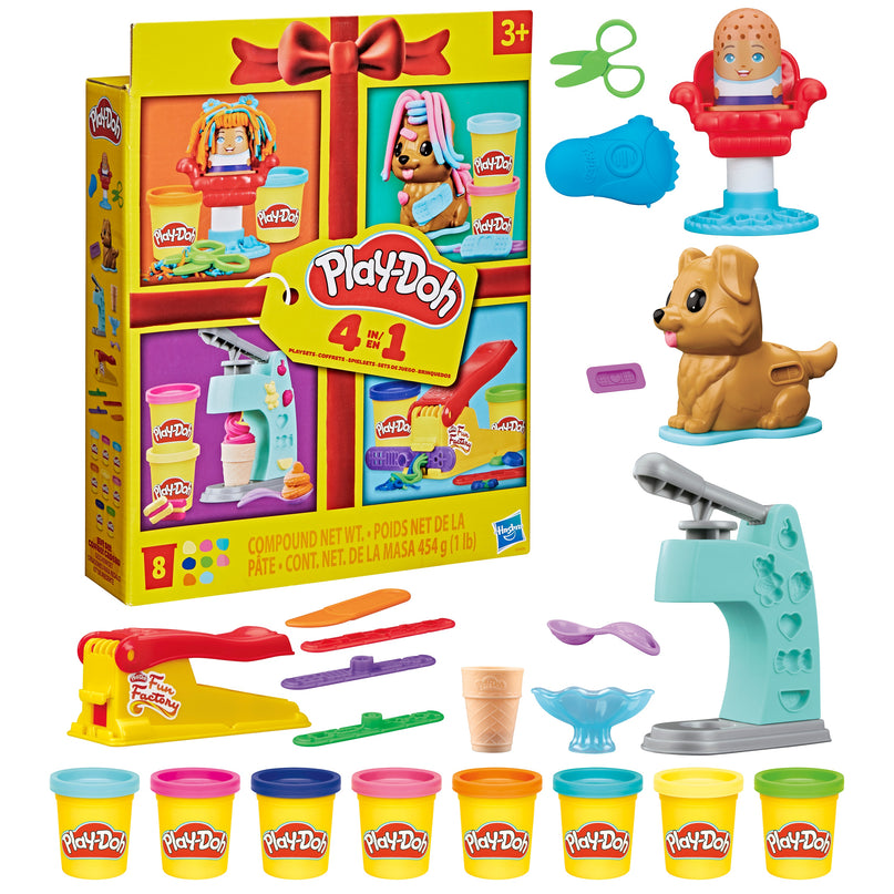 PLAY-DOH mängukomplekt Mini klassikalised komplektid 4 in 1