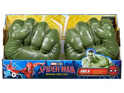 SPIDER-MAN Brand New Day mängukomplekt Hulk Gamma Smash rusikad