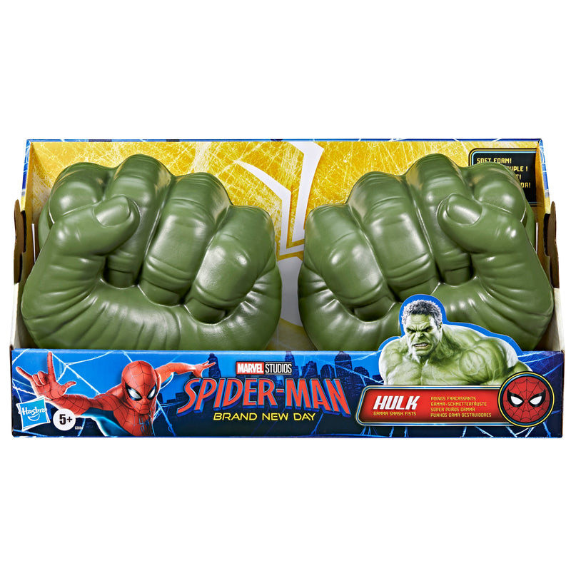 SPIDER-MAN Brand New Day mängukomplekt Hulk Gamma Smash rusikad