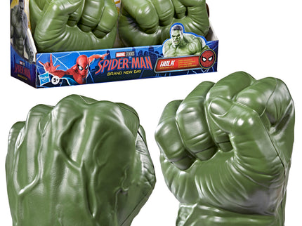 SPIDER-MAN Brand New Day mängukomplekt Hulk Gamma Smash rusikad