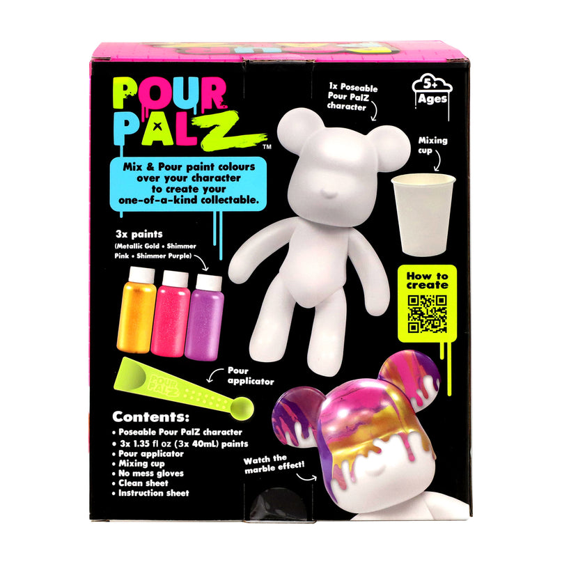 Pour Palz DIY värvitav karu-Golden Blush