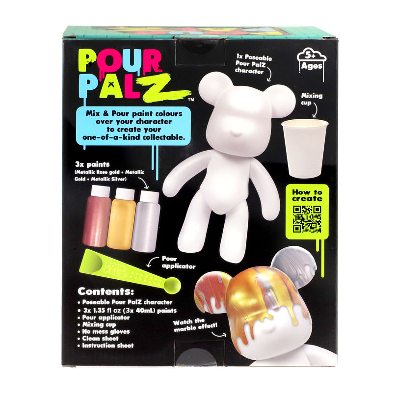 Pour Palz DIY värvitav karu-Metal Magic