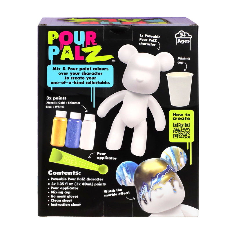 Pour Palz DIY värvitav karu-Blue Steel