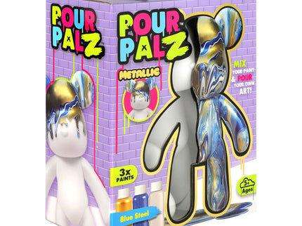 Pour Palz DIY värvitav karu-Blue Steel