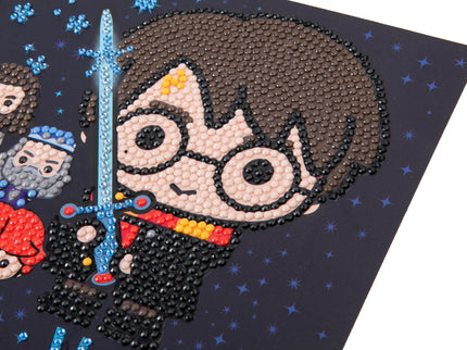 HARRY POTTER Teemantmaal Õnnitluskaart, 18 x 18 cm