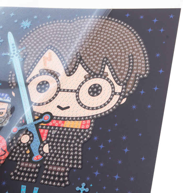 HARRY POTTER Teemantmaal Õnnitluskaart, 18 x 18 cm