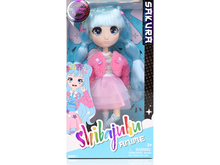 SHIBAJUKU Anime nukk - Sakura, 30 cm