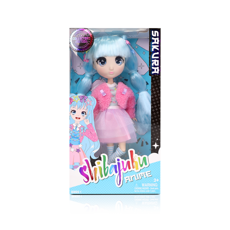 SHIBAJUKU Anime nukk - Sakura, 30 cm