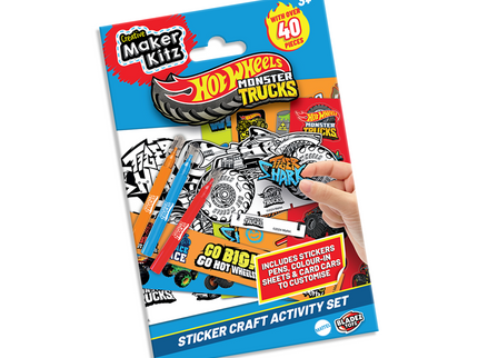 HOT WHEELS MOSTER TRUCKS kleepsudega tegevuskomplekt