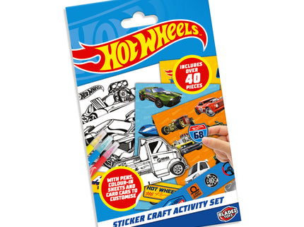 HOT WHEELS kleepsudega tegevuskomplekt