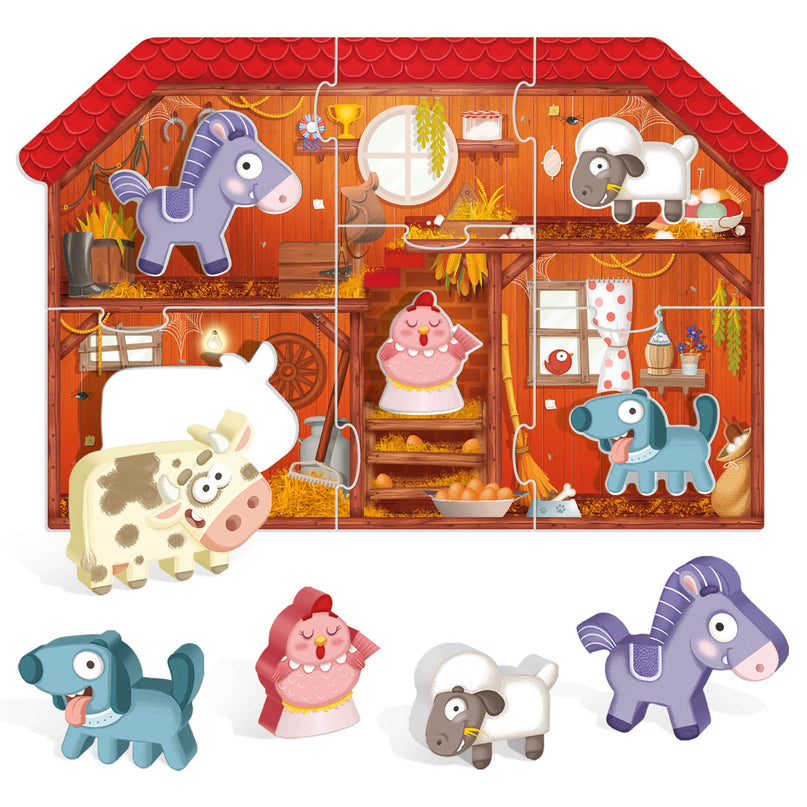 HEADU Montessori "Minu esimene pusle: Farm"