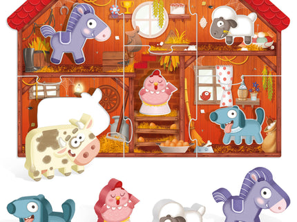 HEADU Montessori "Minu esimene pusle: Farm"