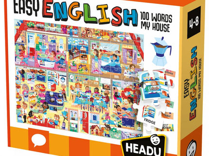 HEADU puslemäng Easy English Minu kodu, 100-sõnaline