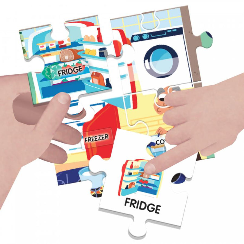 HEADU puslemäng Easy English Minu kodu, 100-sõnaline