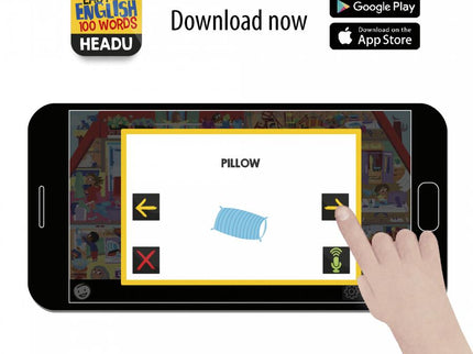 HEADU puslemäng Easy English Minu kodu, 100-sõnaline