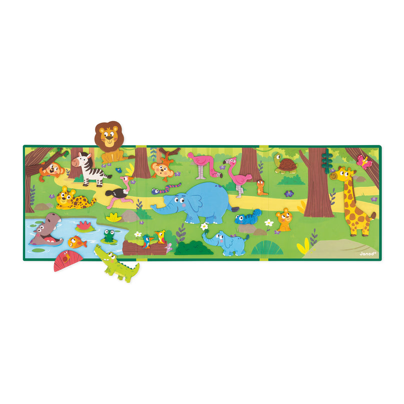 JANOD tegevusraamat Magneti´stories Aafrika loomad