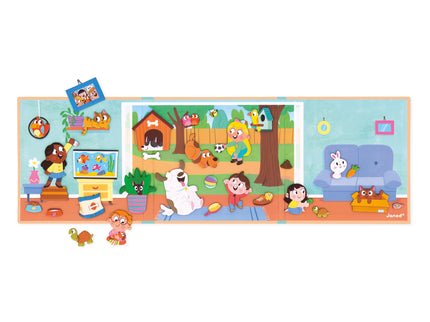 JANOD tegevusraamat Magneti´stories Lemmikloomad