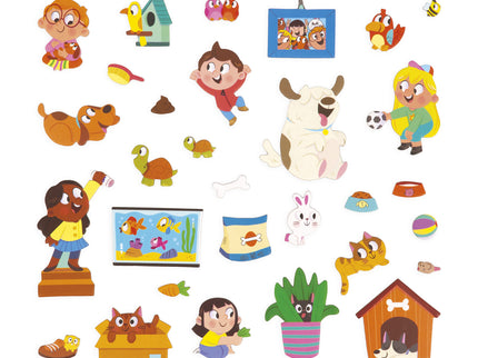 JANOD tegevusraamat Magneti´stories Lemmikloomad