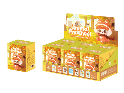 Q.KID pehme tegelasega pimepakk - Animal Preschool