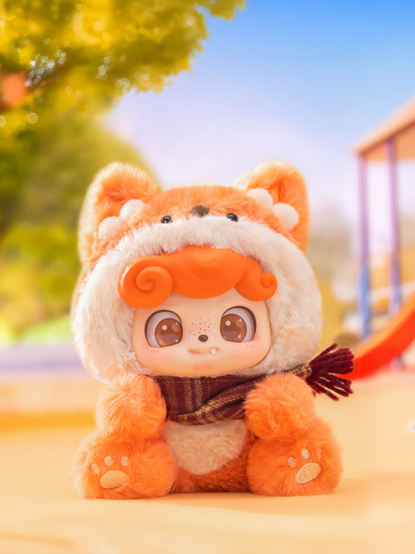 Q.KID pehme tegelasega pimepakk - Animal Preschool