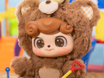 Q.KID pehme tegelasega pimepakk - Animal Preschool