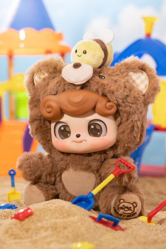 Q.KID pehme tegelasega pimepakk - Animal Preschool