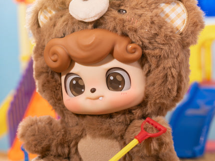 Q.KID pehme tegelasega pimepakk - Animal Preschool
