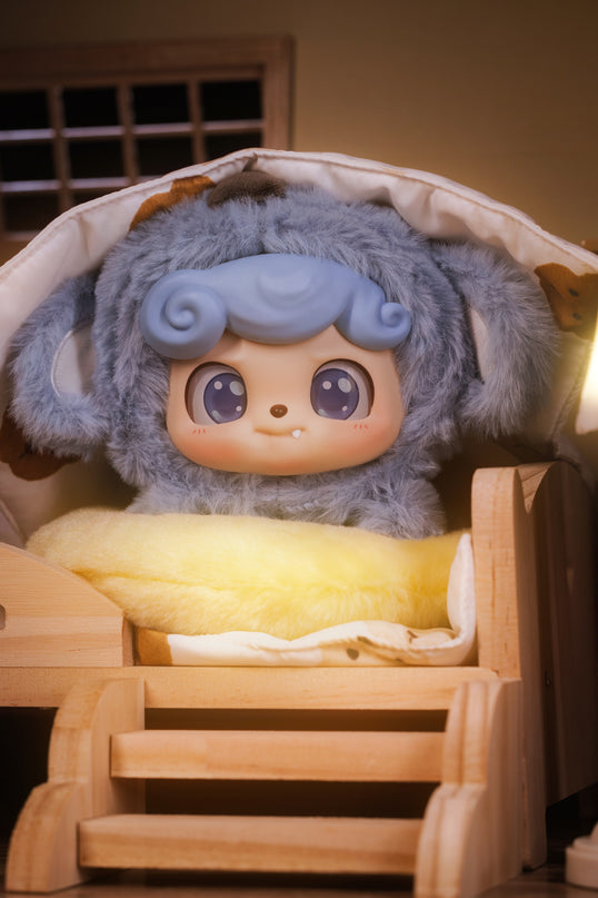 Q.KID pehme tegelasega pimepakk - Animal Preschool