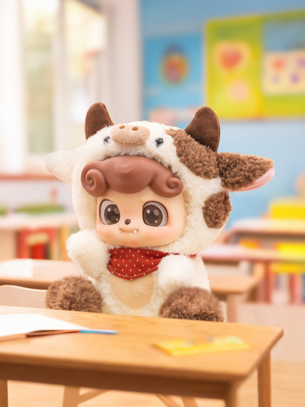 Q.KID pehme tegelasega pimepakk - Animal Preschool