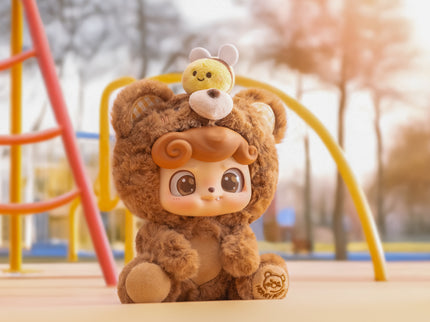 Q.KID pehme tegelasega pimepakk - Animal Preschool
