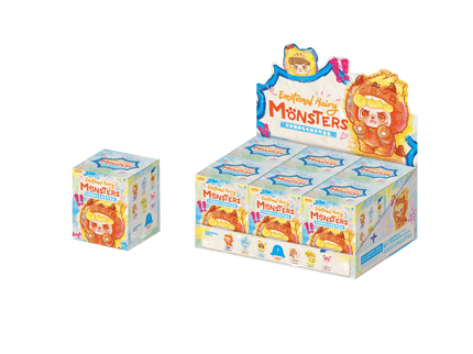 Q.KID figuuri pimepakk - Emotional Hairy Monsters