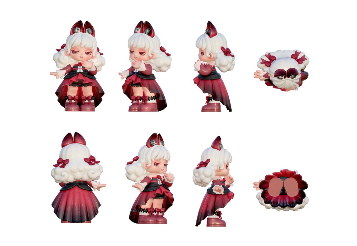 MIANA figuuri pimepakk - The Sleeping Castle