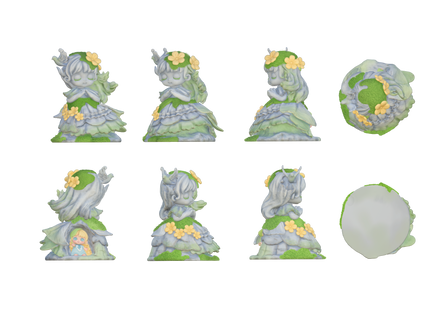 MIANA figuuri pimepakk - The Sleeping Castle
