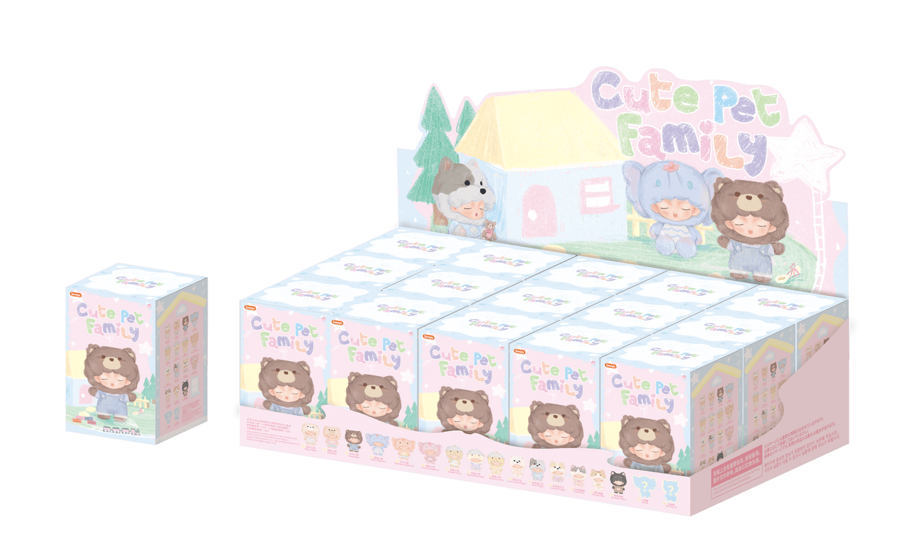 YUMO pehme tegelasega pimepakk - Cute Pet Playing House