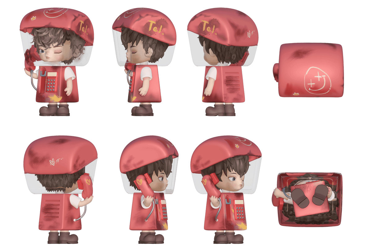 UKIO figuuri pimepakk - Letters to Nowhere