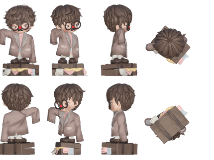 UKIO figuuri pimepakk - Letters to Nowhere