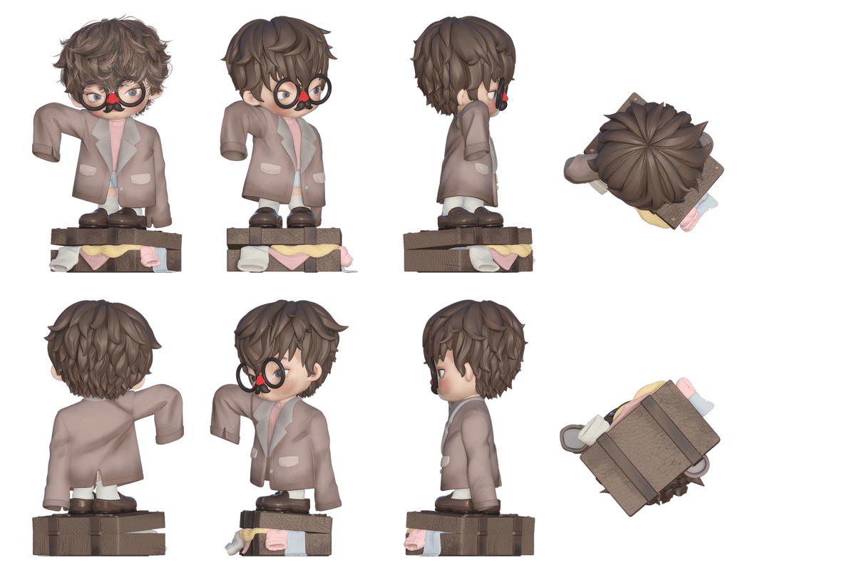 UKIO figuuri pimepakk - Letters to Nowhere