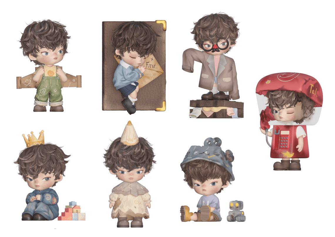 UKIO figuuri pimepakk - Letters to Nowhere