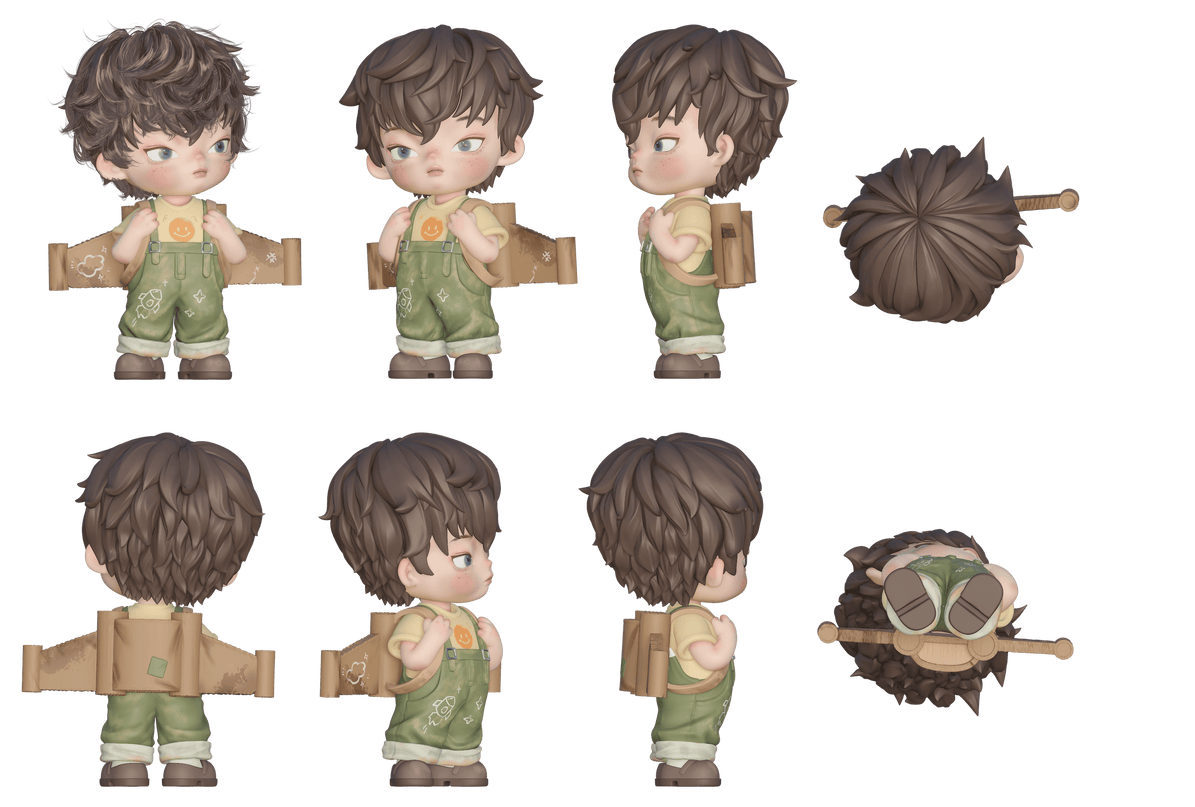 UKIO figuuri pimepakk - Letters to Nowhere