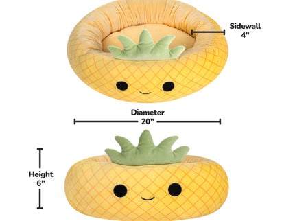 SQUISHMALLOWS lemmikloomavoodi ananass Maui, 50 cm