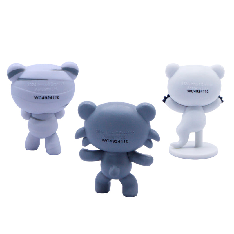 DEDDY BEARS Komplekt kaeva välja minifiguur