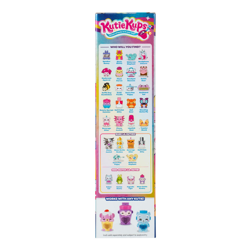 KUTIE KUPS figuurid kapslis, 4 tk, 4 cm
