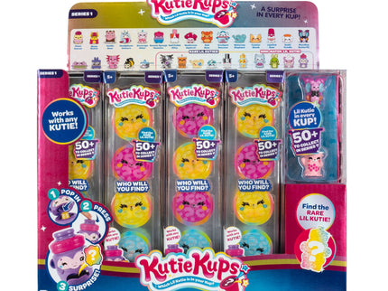 KUTIE KUPS figuurid kapslis, 4 tk, 4 cm